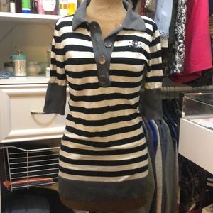 Black and White Stripe Sweater